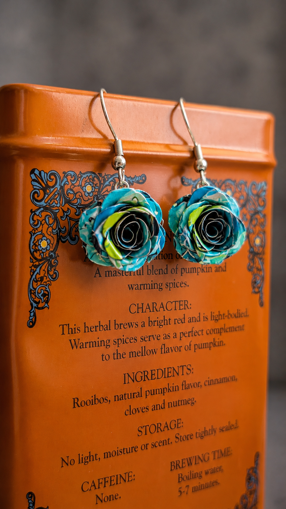 Full Petal Metal Dangles
