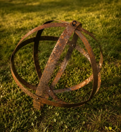 Whiskey Barrel Garden Spheres