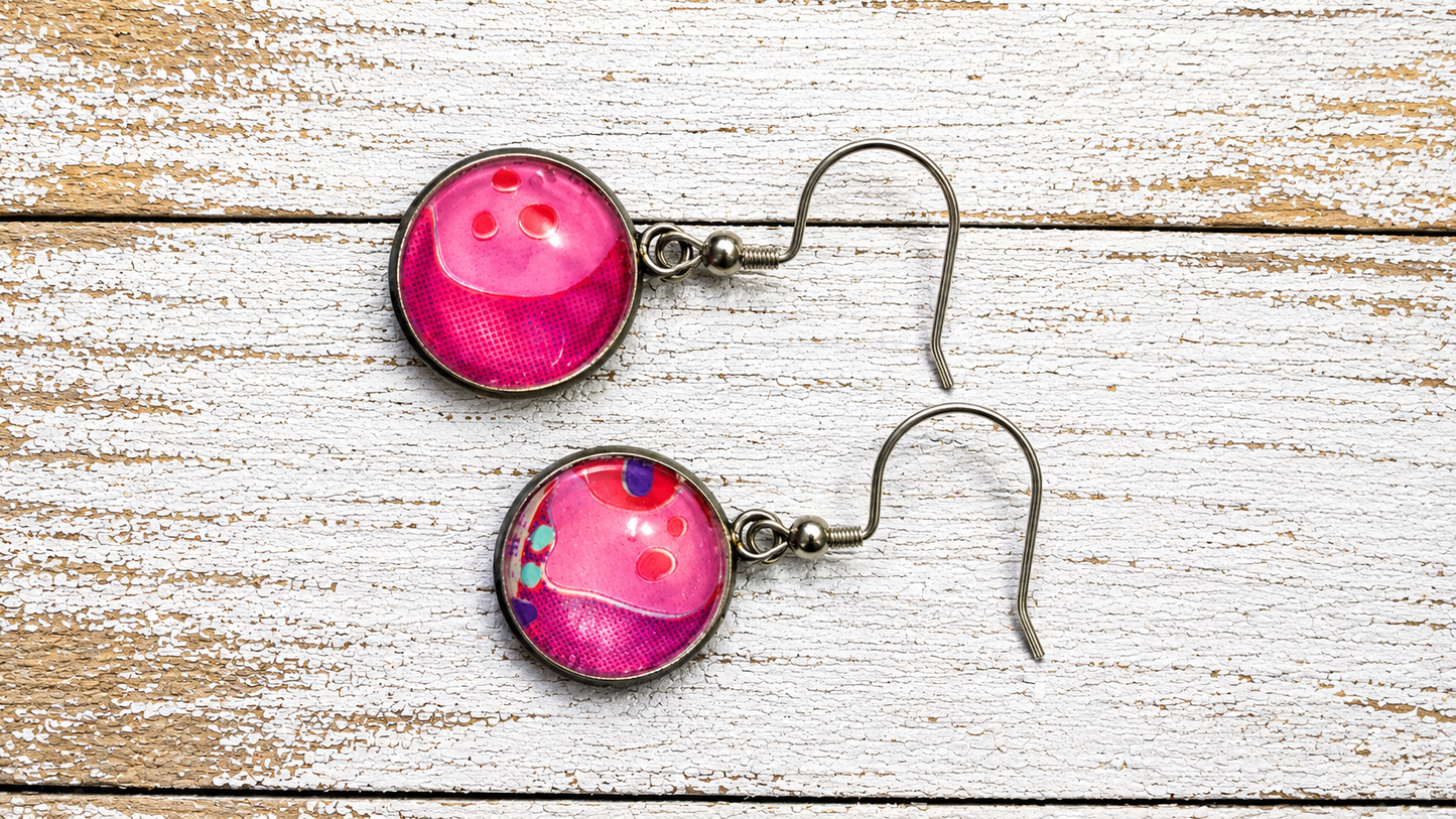 Glass Act Drop Earrings