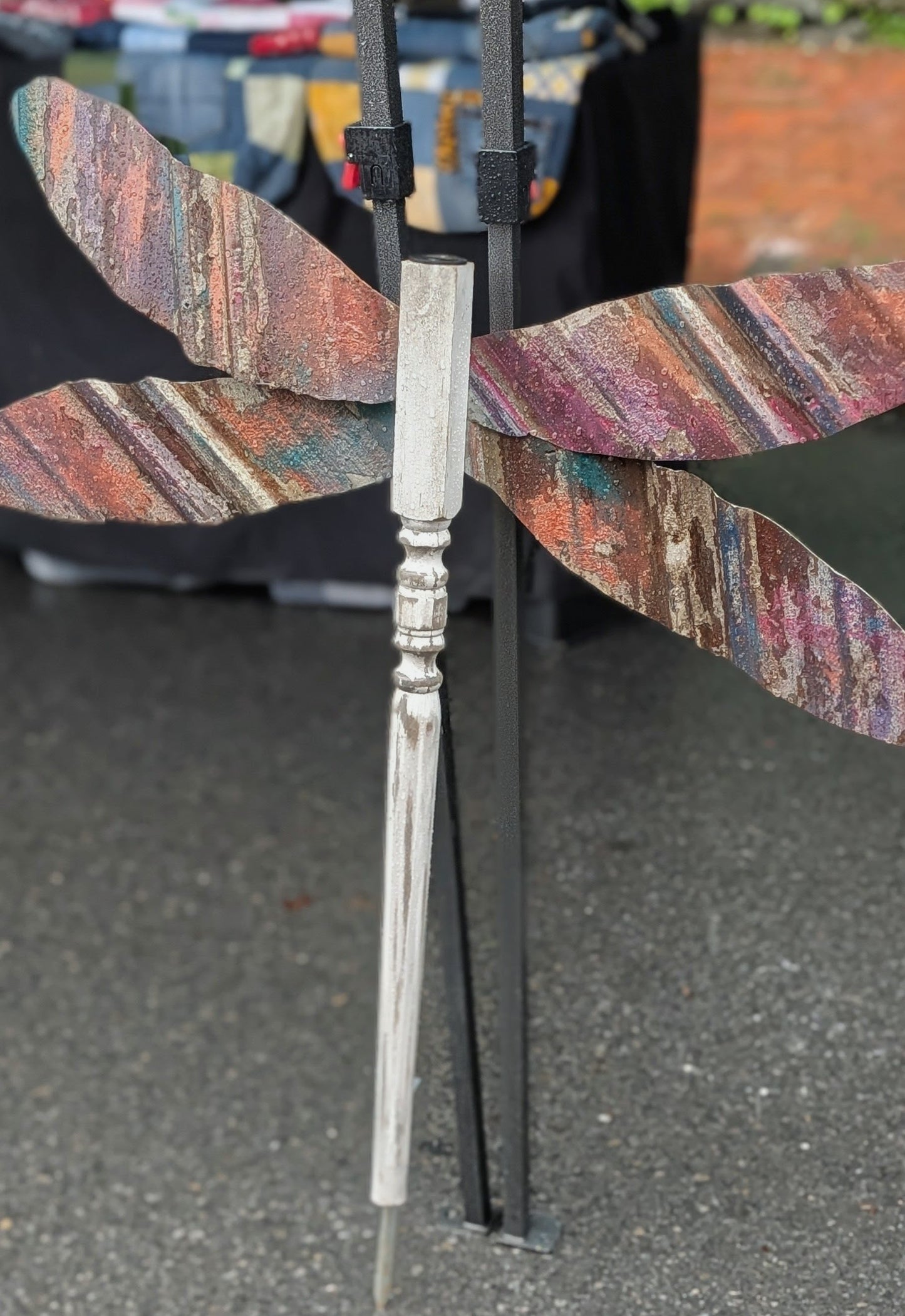 Rust & Wing Solar Dragonfly