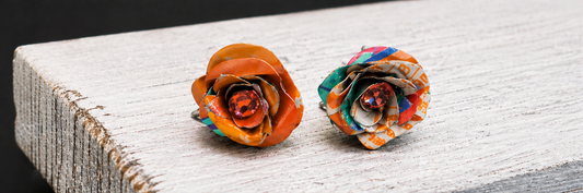 Studded Petal Metal