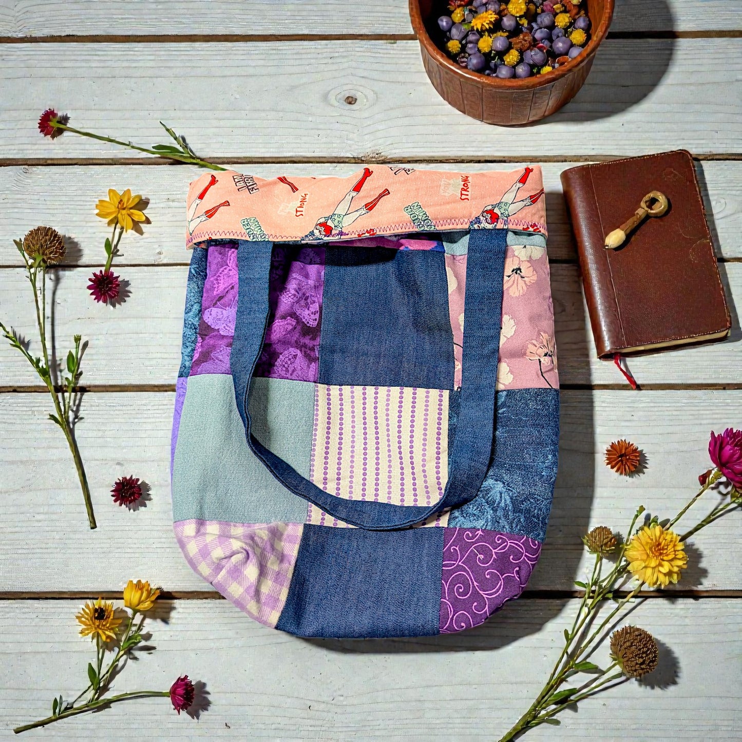 Punky Purple Mini Tote