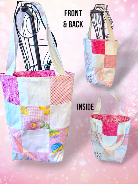 Pastel Picnic Mini Tote