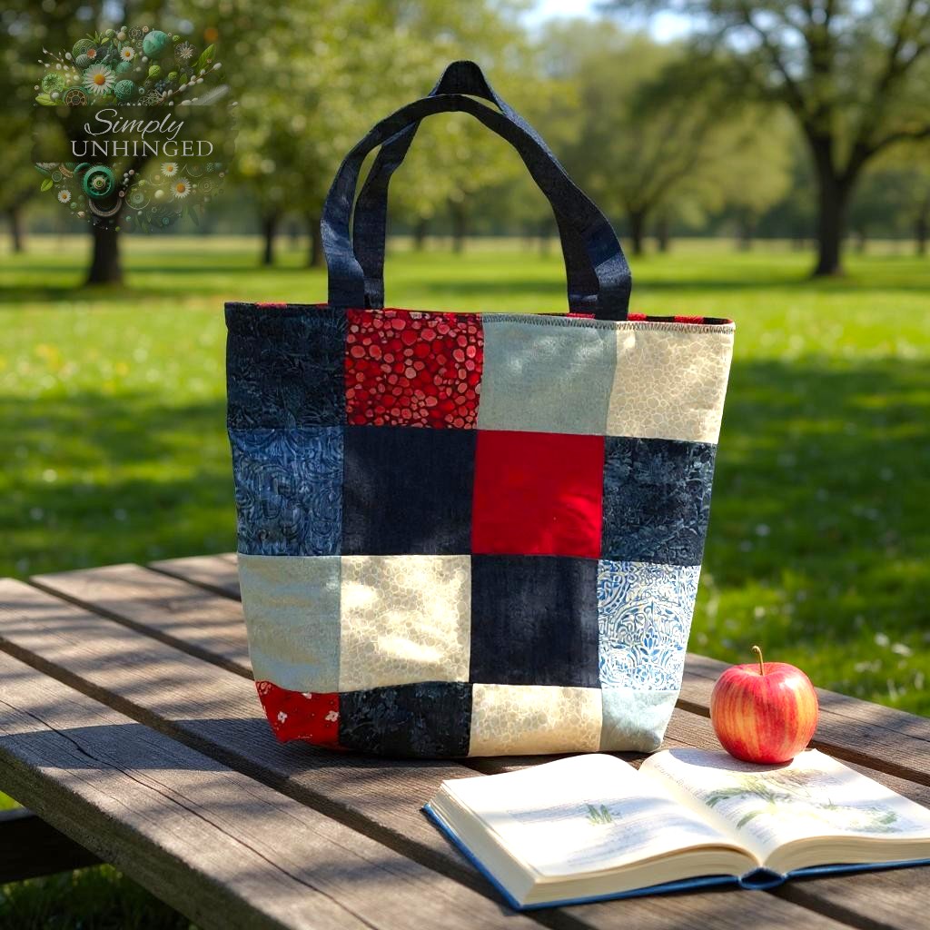 Americana Quilted Tote